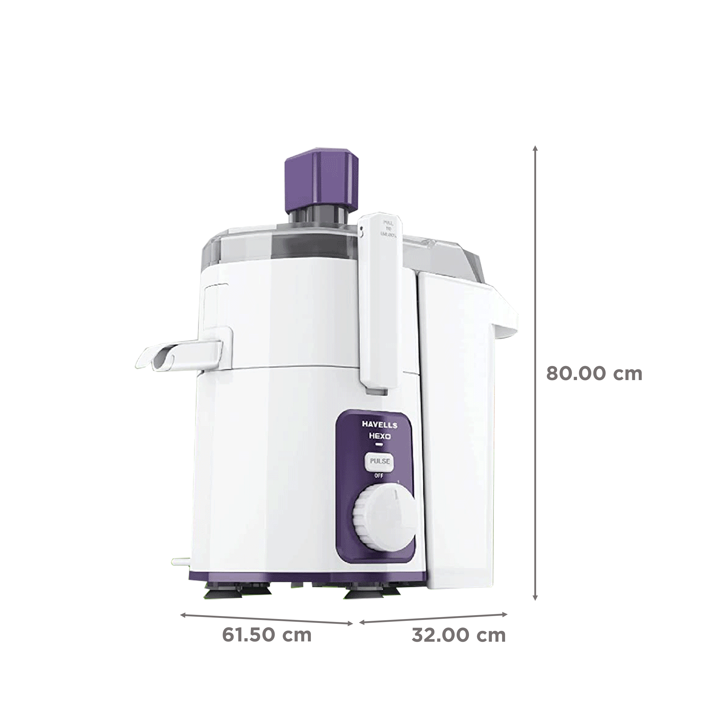 Buy Havells Hexo 1000 Watt 3 Jars Juicer Mixer Grinder (22000 RPM, ACS